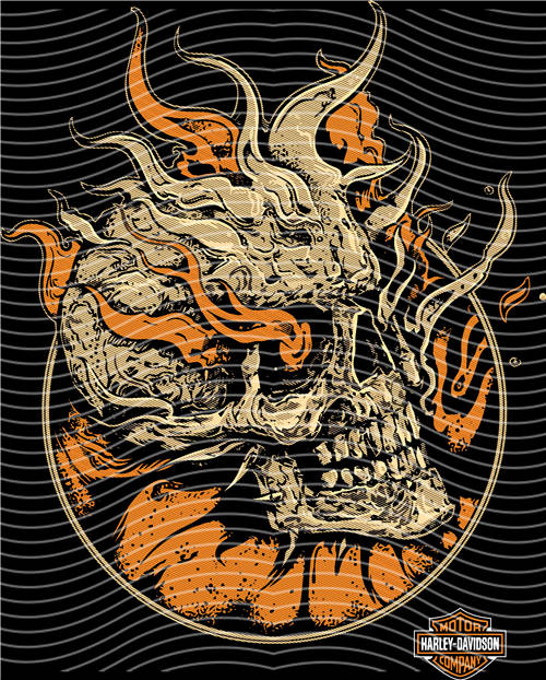 Metal band half tone-MB 597